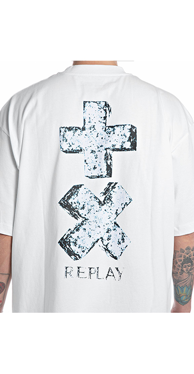 REPLAY X MAR＋IN GARRI&times; コラボTシャツ 詳細画像